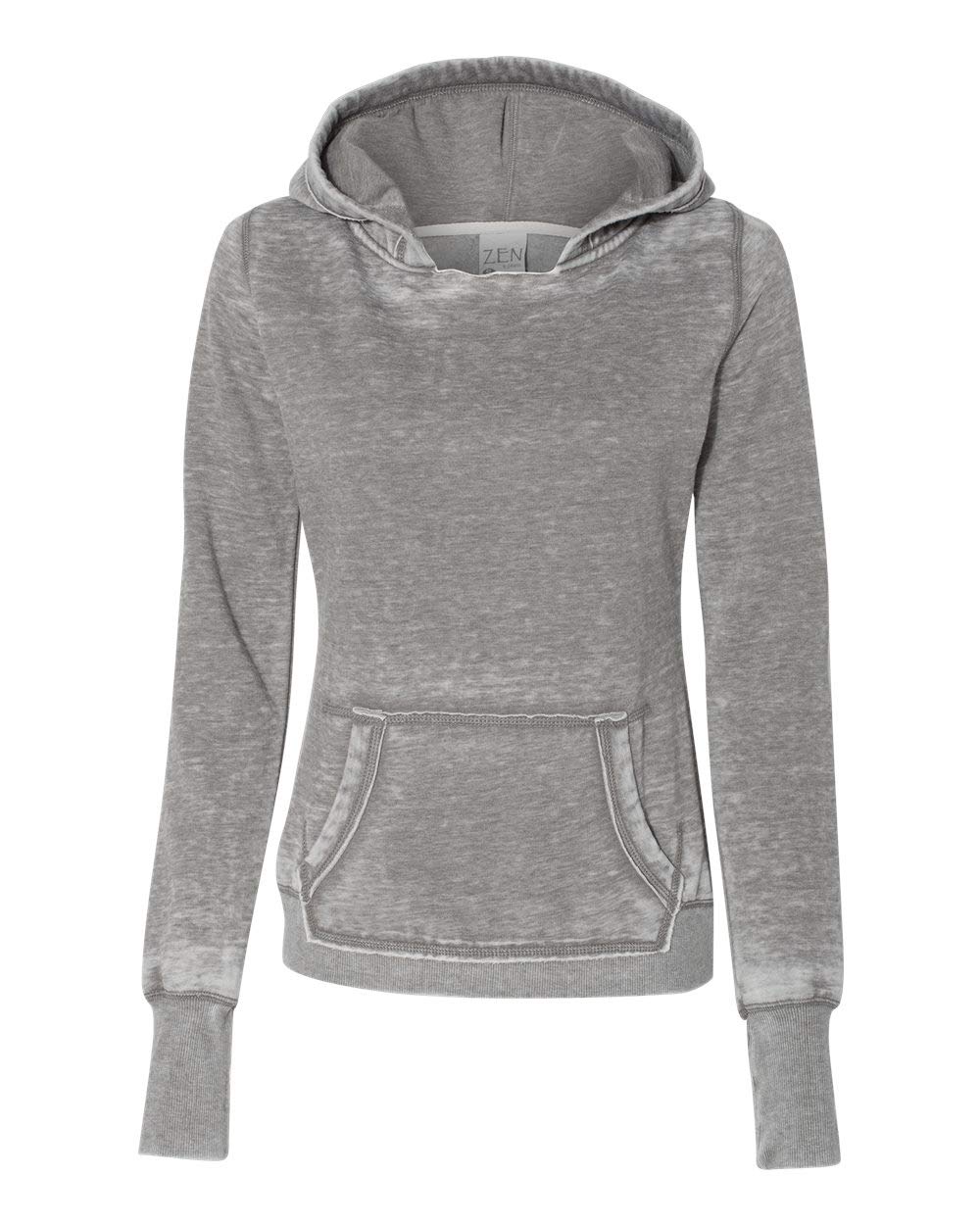 Women's Zen Pullover Hooded Sweatshirt - Soft Fleece Lounge Hoodie for Yoga, Meditation & Casual Wear - Cozy Comfort for Relaxation at Home