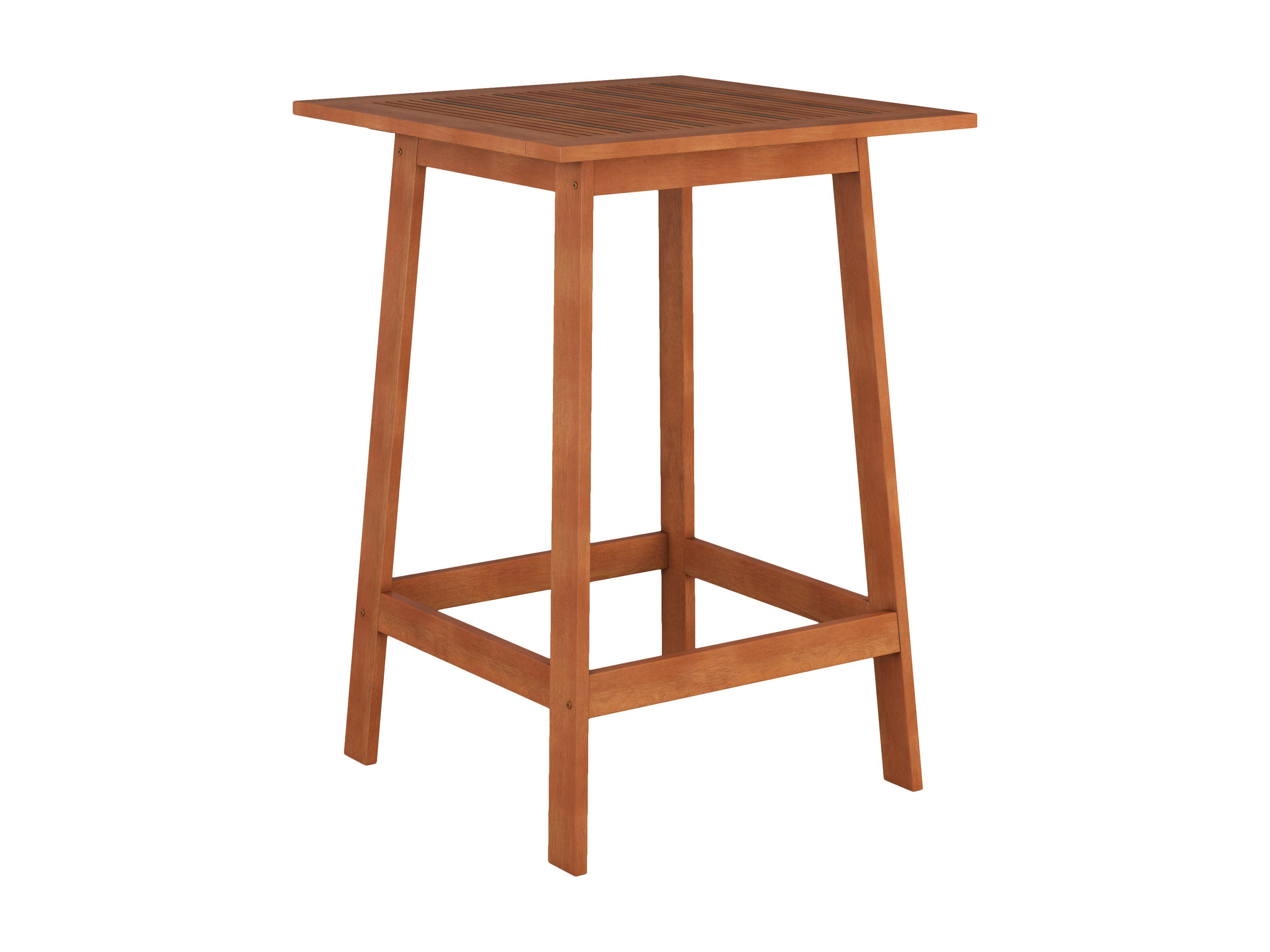 Premium Brown Outdoor Pub Table - Weather-Resistant & Durable for Patio, Garden, Deck, or Backyard - Perfect for Entertaining & Relaxing