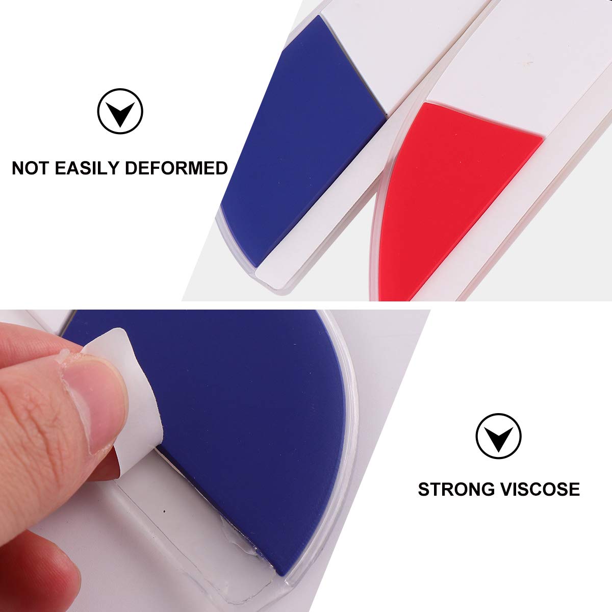 BESPORTBLE Waterproof Car Mirror Covers - 1 Pair Rainproof Blades for Auto & Bike Side Mirrors | Durable Rain Guards for All Weather Driving Protection