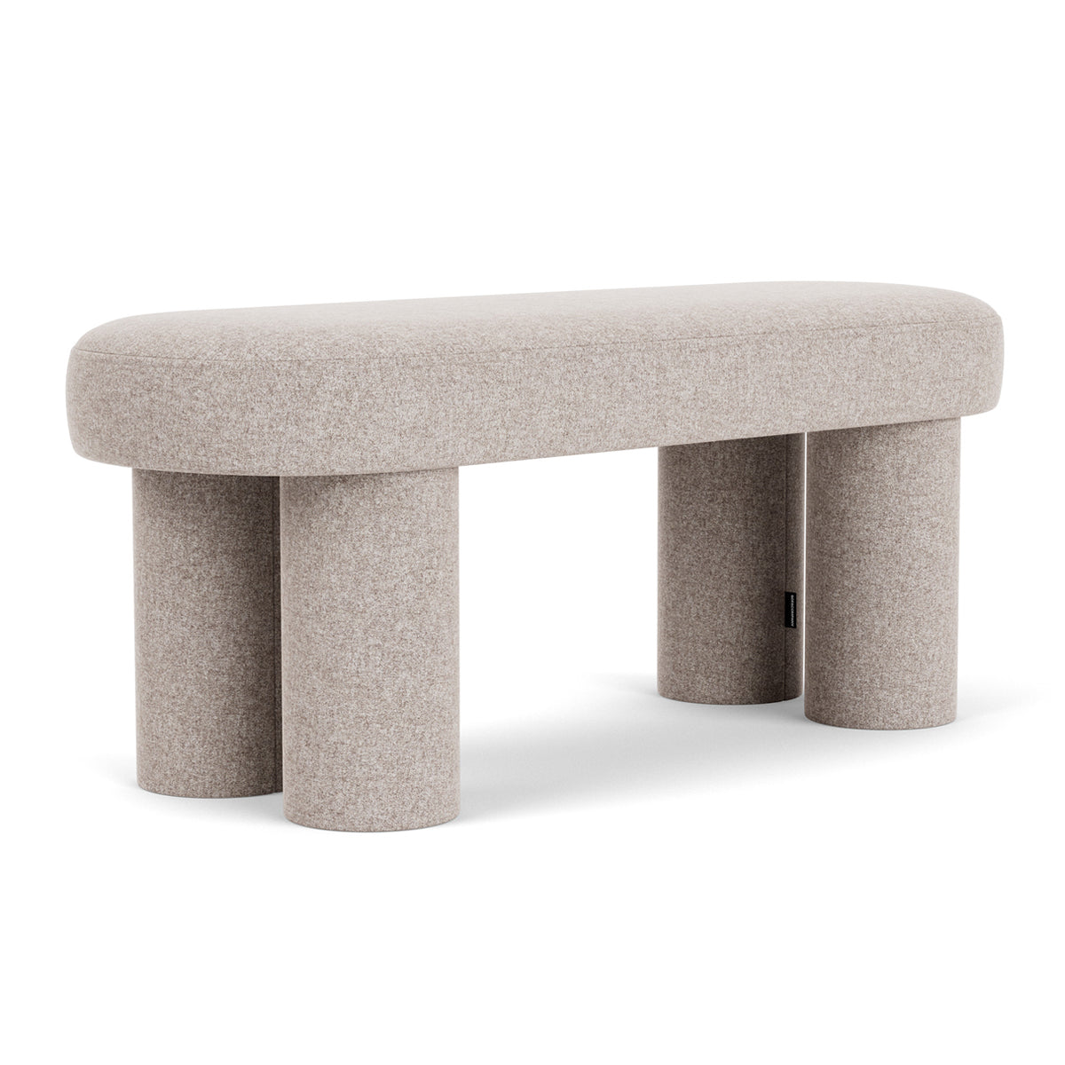 Charlie Fabric Bench - Stylish and Comfortable Upholstered Bench for Living Room, Bedroom, or Entryway | Perfect for Seating, Storage, and Home Decor