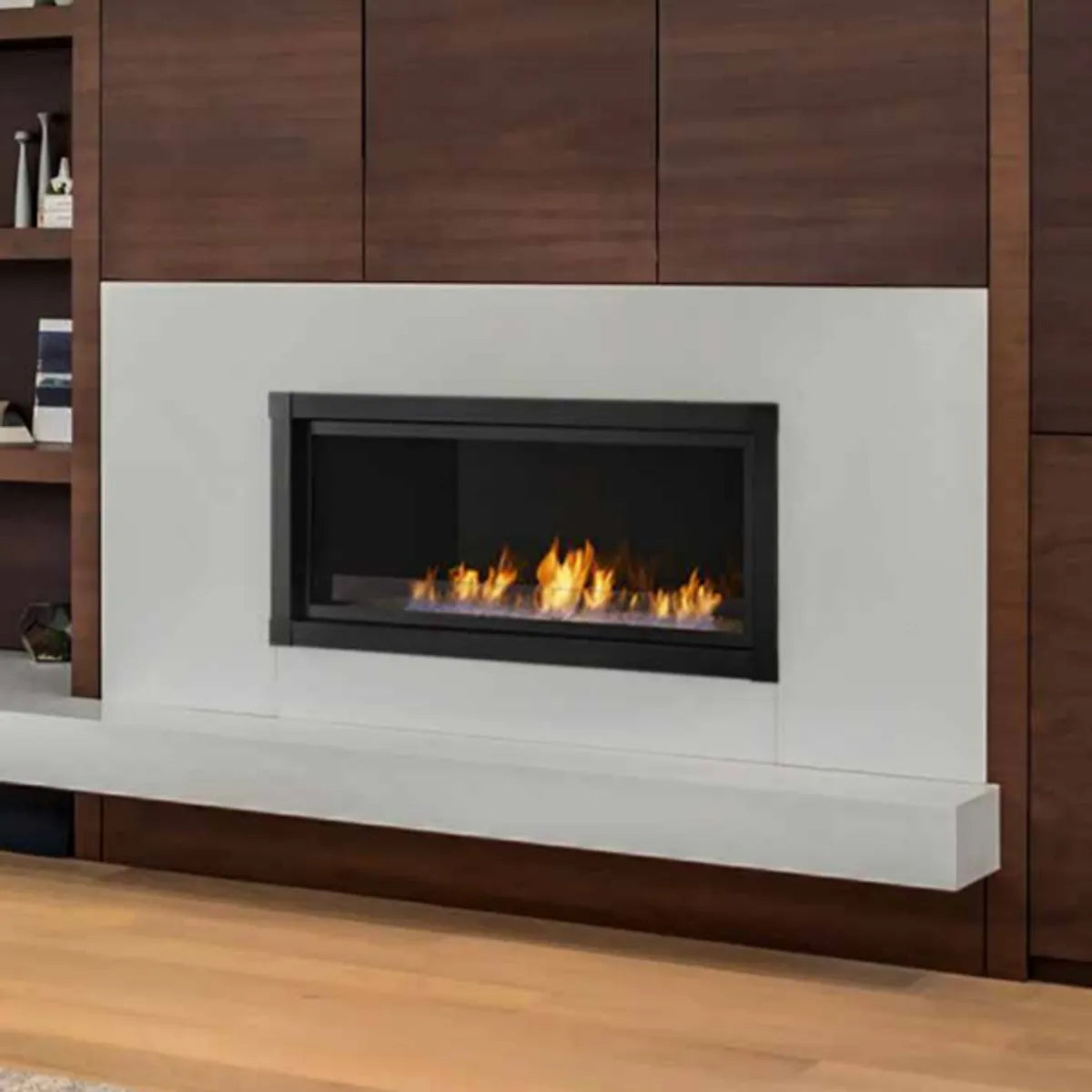 Monessen Artisan 42-Inch Ventless Linear Gas Fireplace - AVFL42 - Modern Home Heating Solution for Living Rooms & Bedrooms