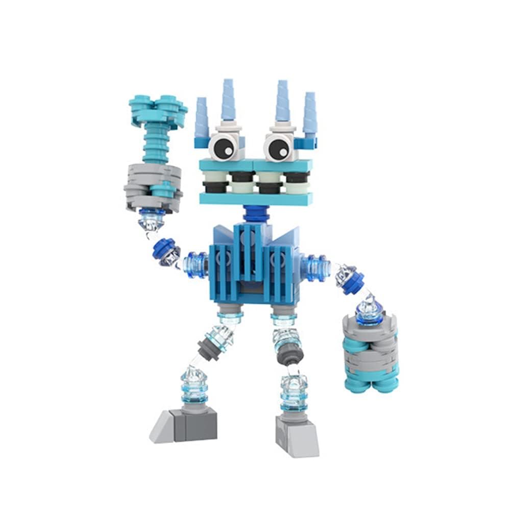 Puruuige My Singing Monsters Building Blocks Kit - Anime Action Figure, DIY Construction Toys, Colorful Educational Model Blocks, Perfect Gift for Kids & Collectors | Great for Birthday Presents, Creative Play & Home Decoration