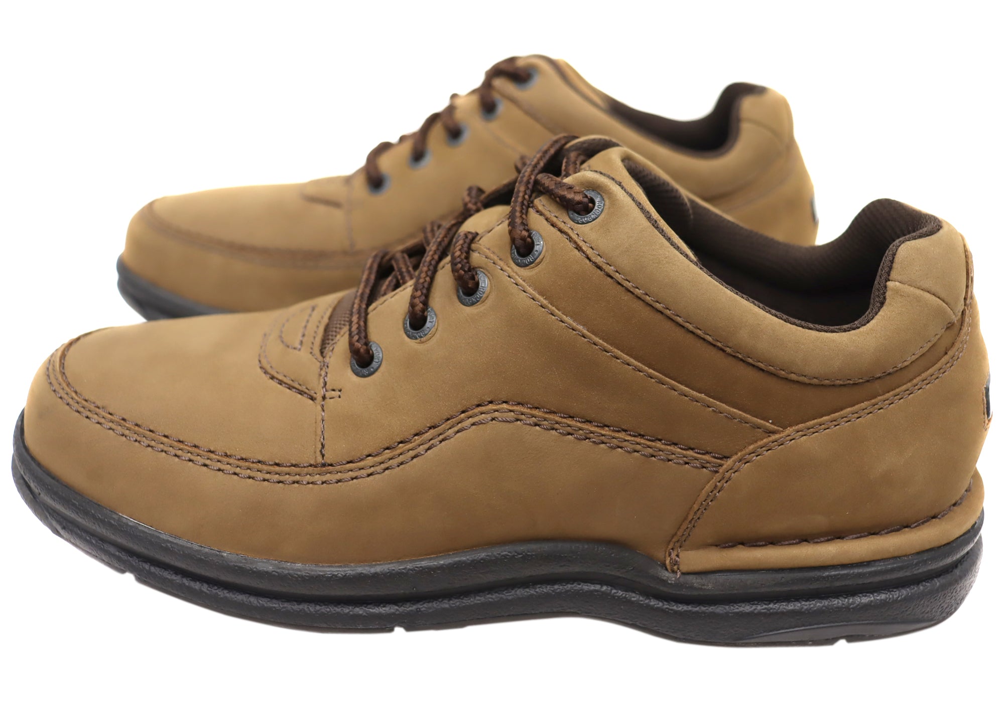 Rockport World Tour Classic Men's Comfort Wide Fit Walking Shoes - Breathable & Supportive for Travel, Work & Everyday Wear