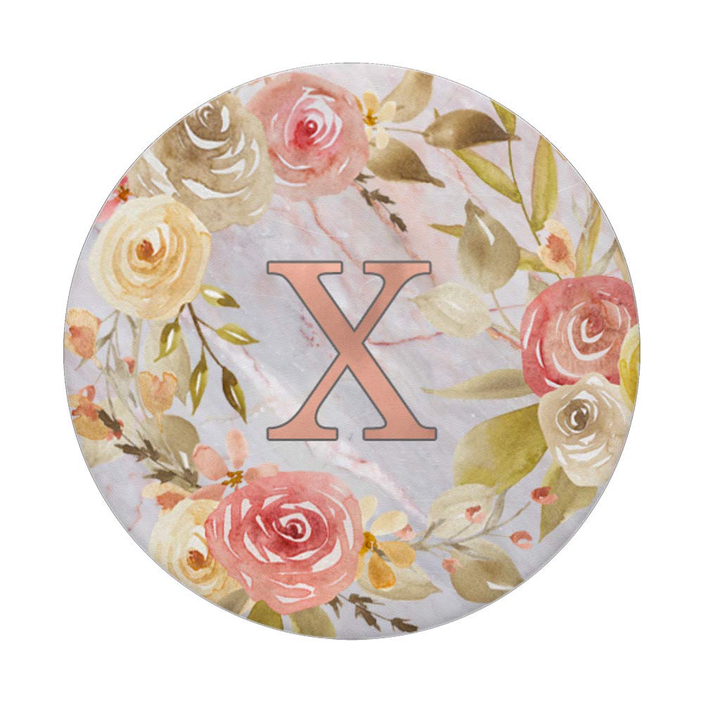 Rose Pink Letter X Monogram Necklace - Personalized Initial Jewelry for Women - Perfect Gift for Birthday, Anniversary & Valentine's Day