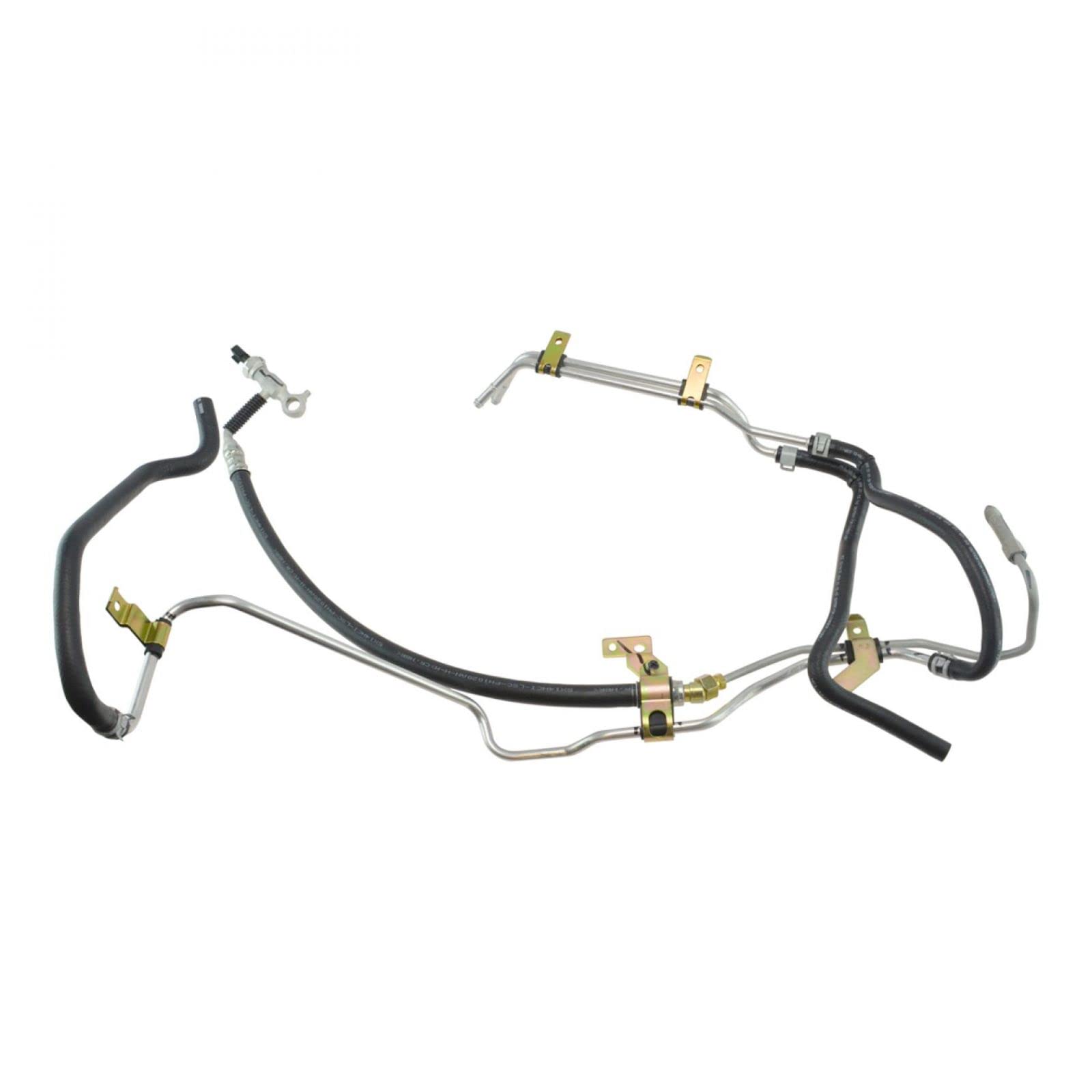 High Pressure Power Steering Hose Tube - Direct Fit for Nissan Titan & Armada - Durable Replacement for Smooth Steering Performance - Perfect for Off-Roading & Heavy-Duty Towing