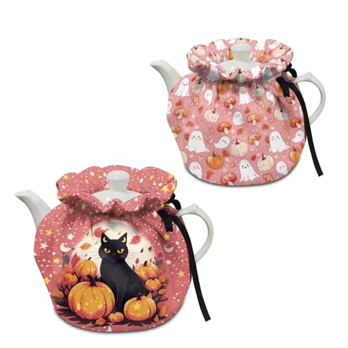 Black Cat Pumpkin Pink