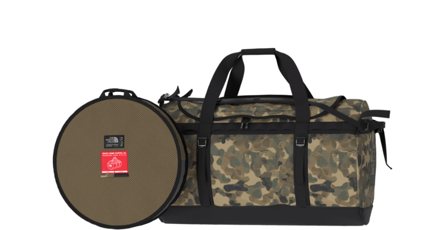 Base Camp Duffel X Large - Durable Waterproof Travel Duffel Bag for Camping, Hiking & Outdoor Adventures - Perfect for Gear Storage & Weekend Getaways