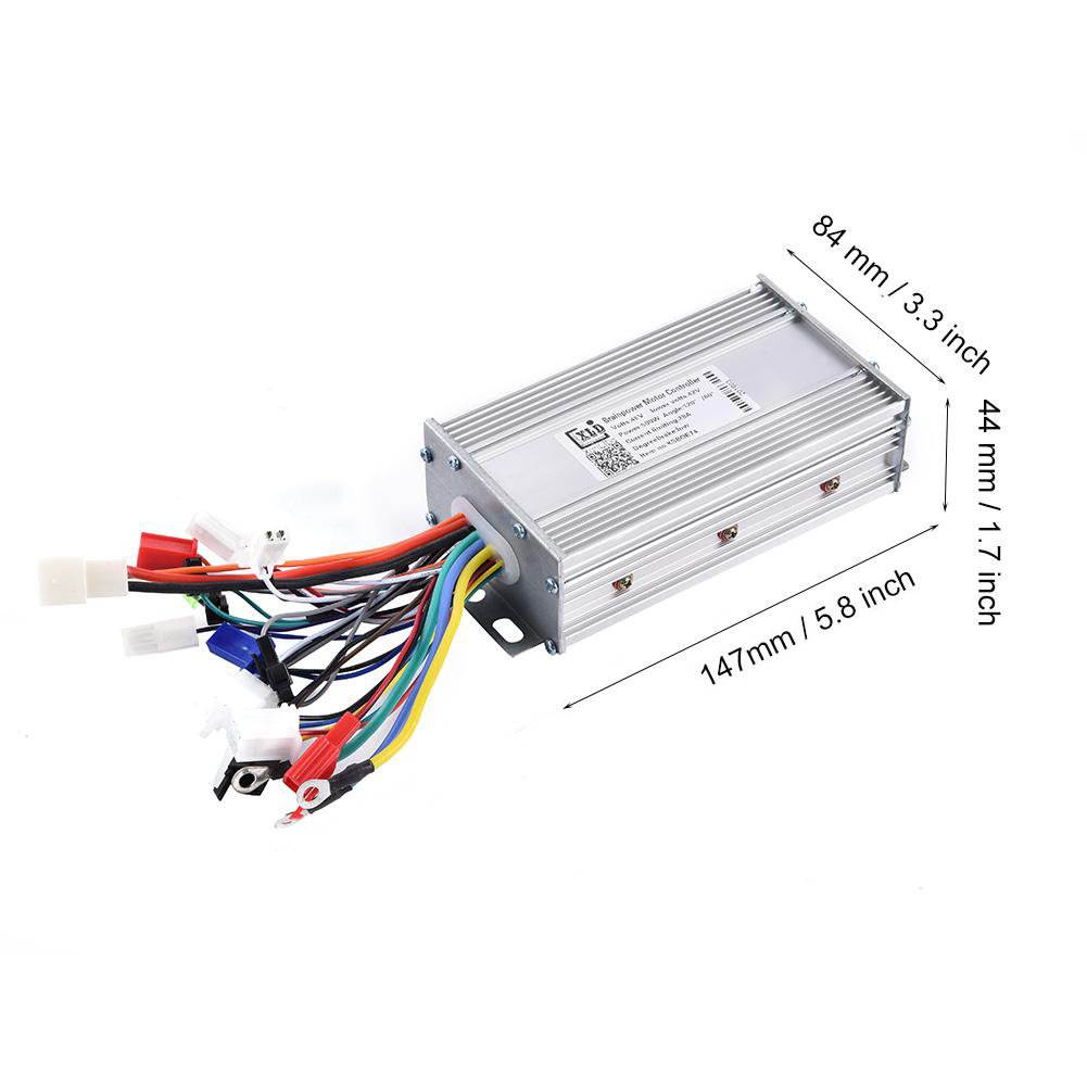 48V 500W Brushless Motor Speed Controller for E-Bike & Electric Scooter - High Performance, Waterproof, Easy Installation - Perfect for Commuting, Off-Road & DIY Projects