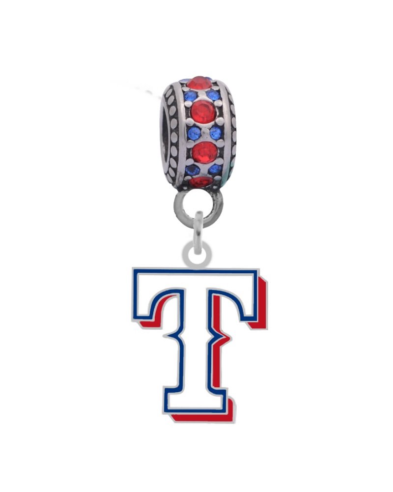 Texas Rangers Charm for Pandora Bracelets & Necklaces - Game Day Jewelry