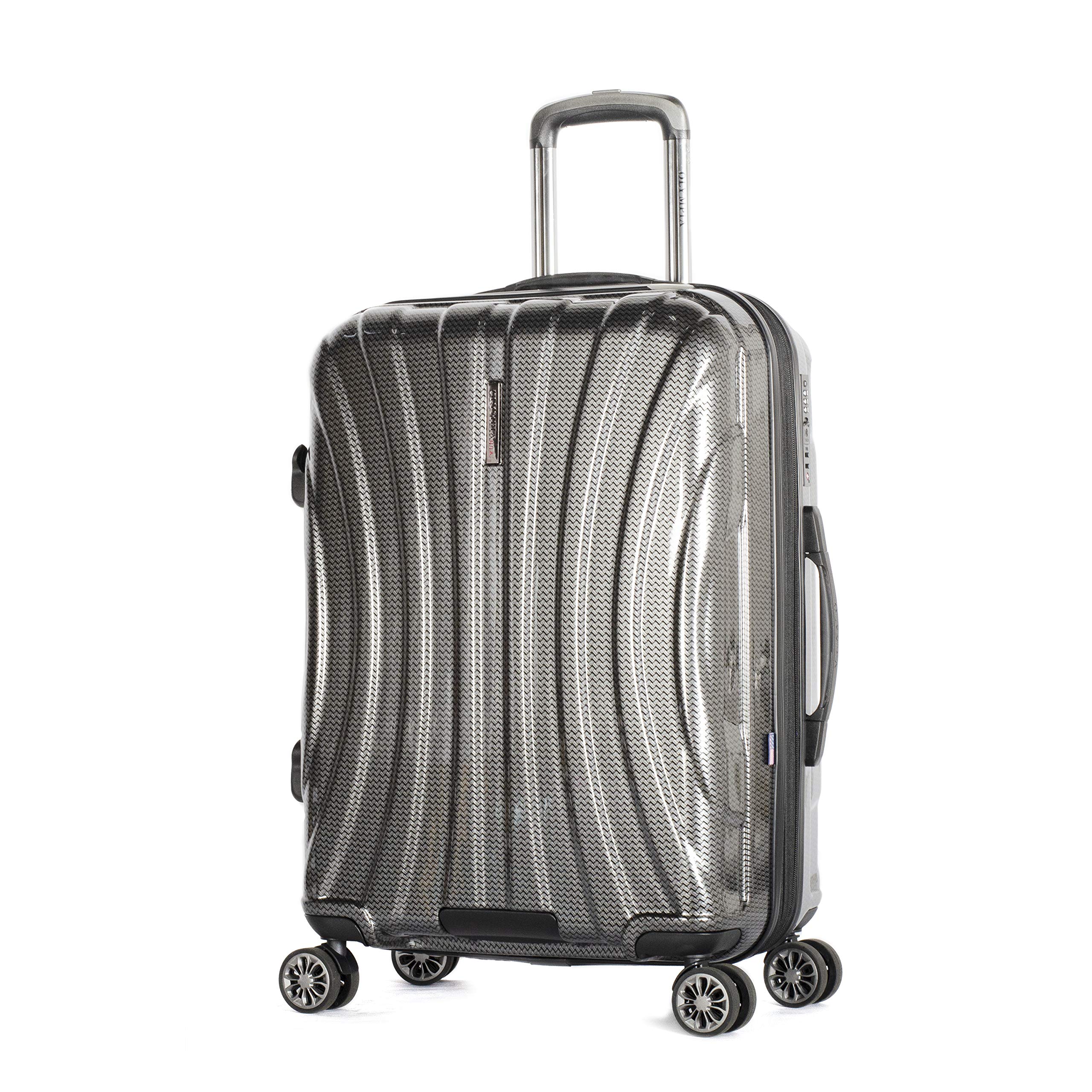 Olympia U.S.A. Phoenix 3-Piece Expandable Lightweight Hardside Luggage Set with 360° Spinner Wheels, TSA Lock & Laptop Compartment - Perfect for Business Travel, Family Vacations & International Trips