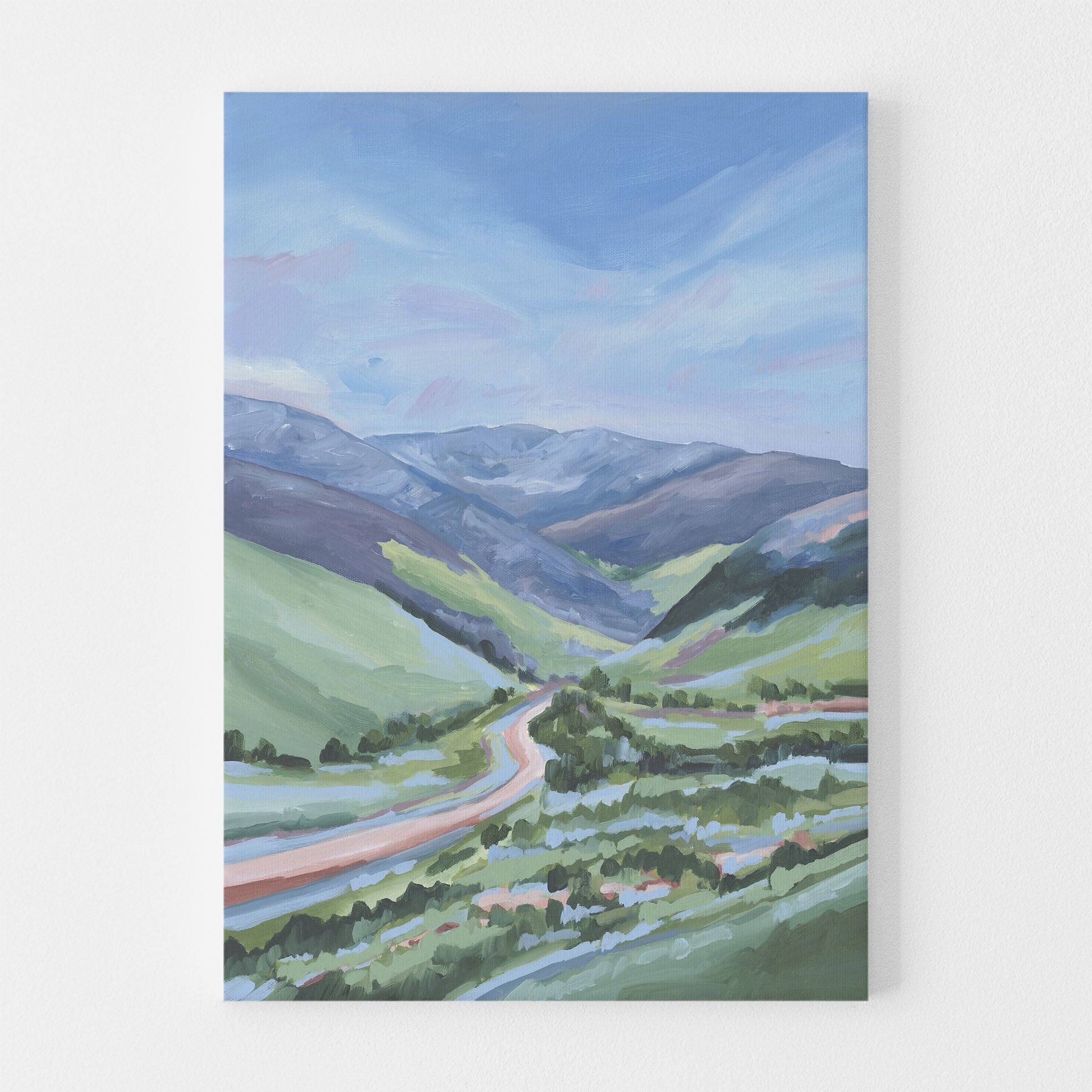 Vail Valley Art Print - Stunning Landscape Wall Decor for Home & Office - Perfect for Living Room, Bedroom & Office Decor