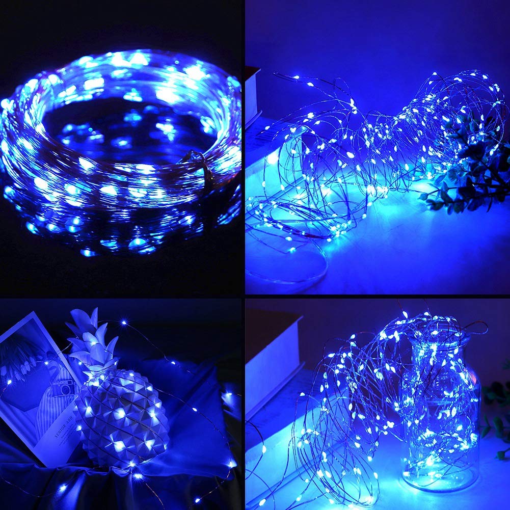 Solar Powered Fairy Lights - Waterproof Indoor/Outdoor String Lights with USB Charging for Garden, Window, Wedding, Party & Festival Decor - Perfect for Romantic Ambiance, Backyard Lighting & Holiday Displays
