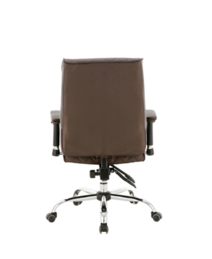 Delia Ergonomic Office Chair - Adjustable Height, Lumbar Support, Swivel & Rolling for Home & Office Workspace | Comfortable Seating for Long Hours of Work, Gaming, or Studying