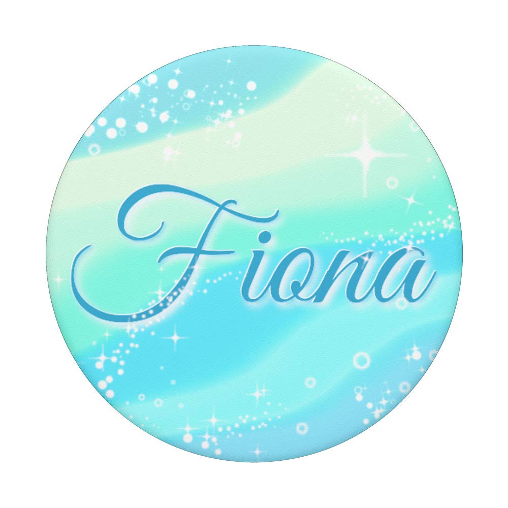 Personalized Fiona Name Mermaid Necklace - Pastel Aqua Underwater Theme Jewelry for Girls, Women | Perfect Gift for Birthdays, Parties & Ocean Lover Gifts