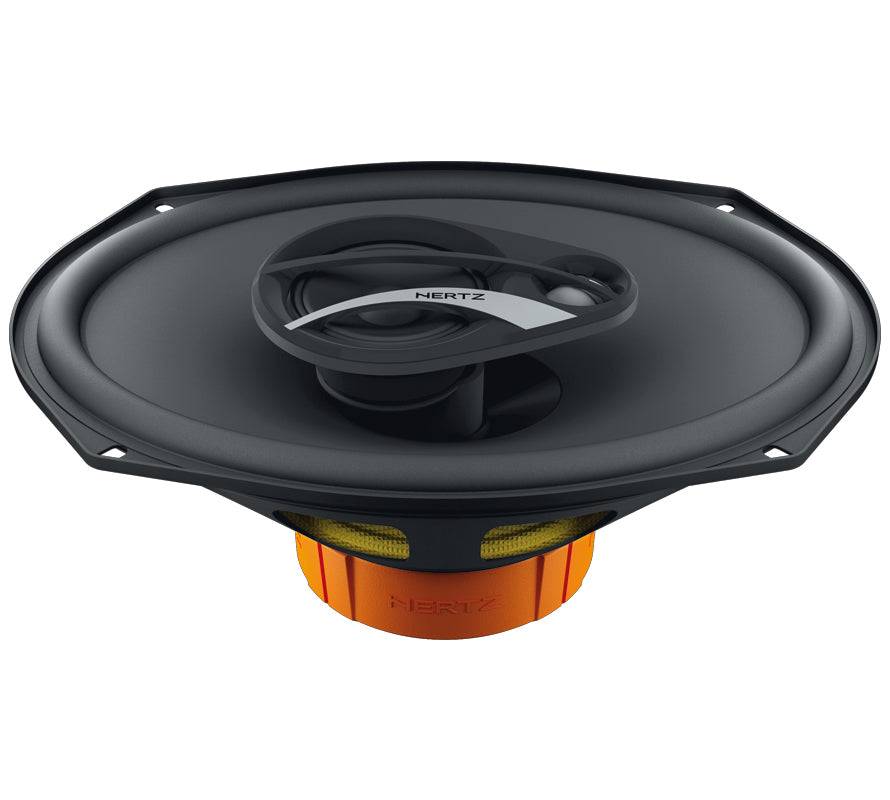 Hertz DCX 710.3 Dieci Series 3-Way 7x10 Coaxial Car Speakers (Pair) - Premium Sound for Trucks, SUVs & Custom Car Audio Systems