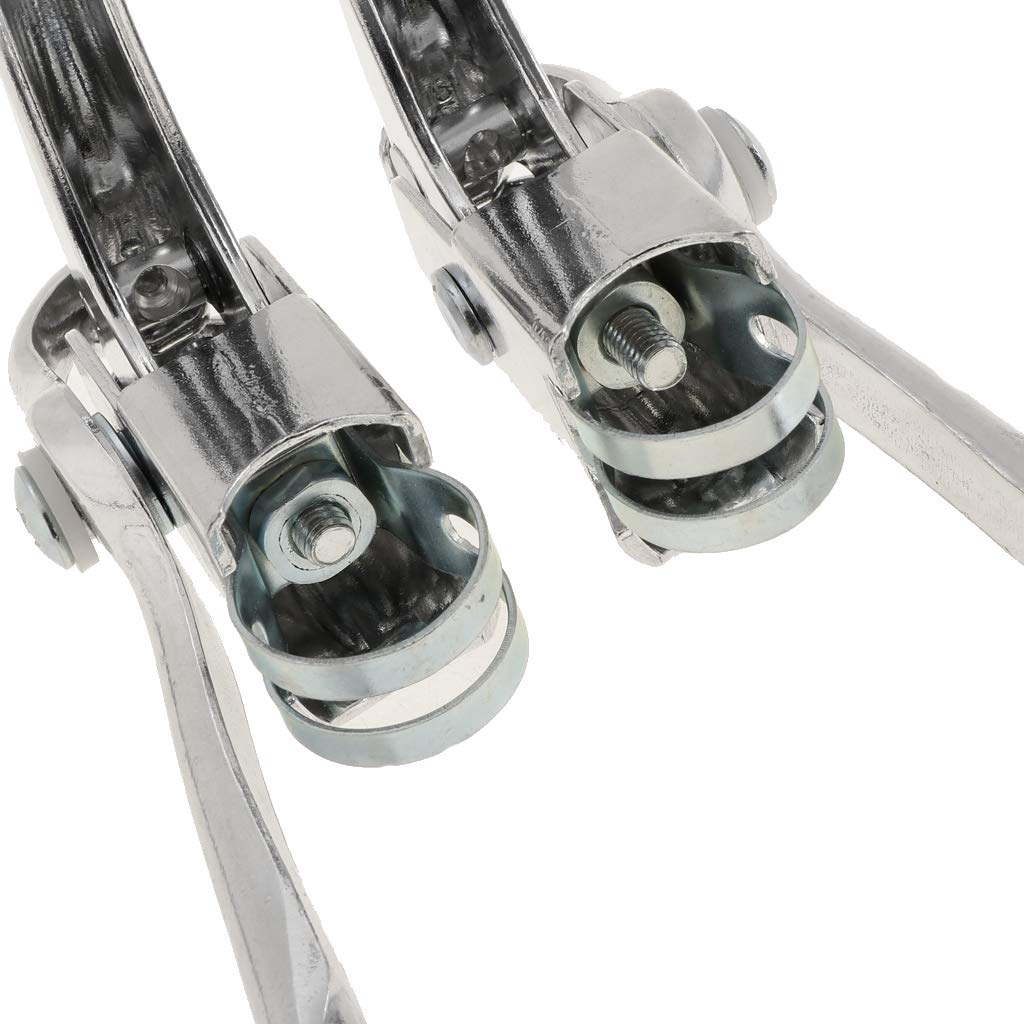 Vintage Road Bike Brake Levers - 1 Pair 22.2mm Dual Safety Handbrakes for Mountain Bike, Road Bike & Folding Bike | Perfect for Commuting, Trail Riding & Urban Cycling