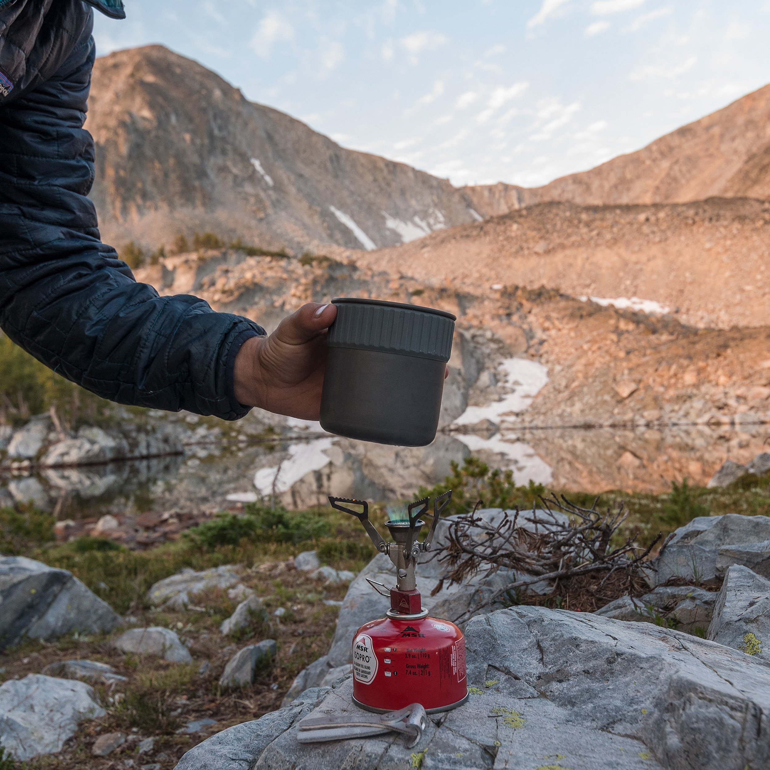 MSR PocketRocket 2 Ultralight Backpacking Stove Kit - Compact Camping Stove for Hiking, Travel & Outdoor Adventures | Perfect for Backpackers, Campers & Survival Gear