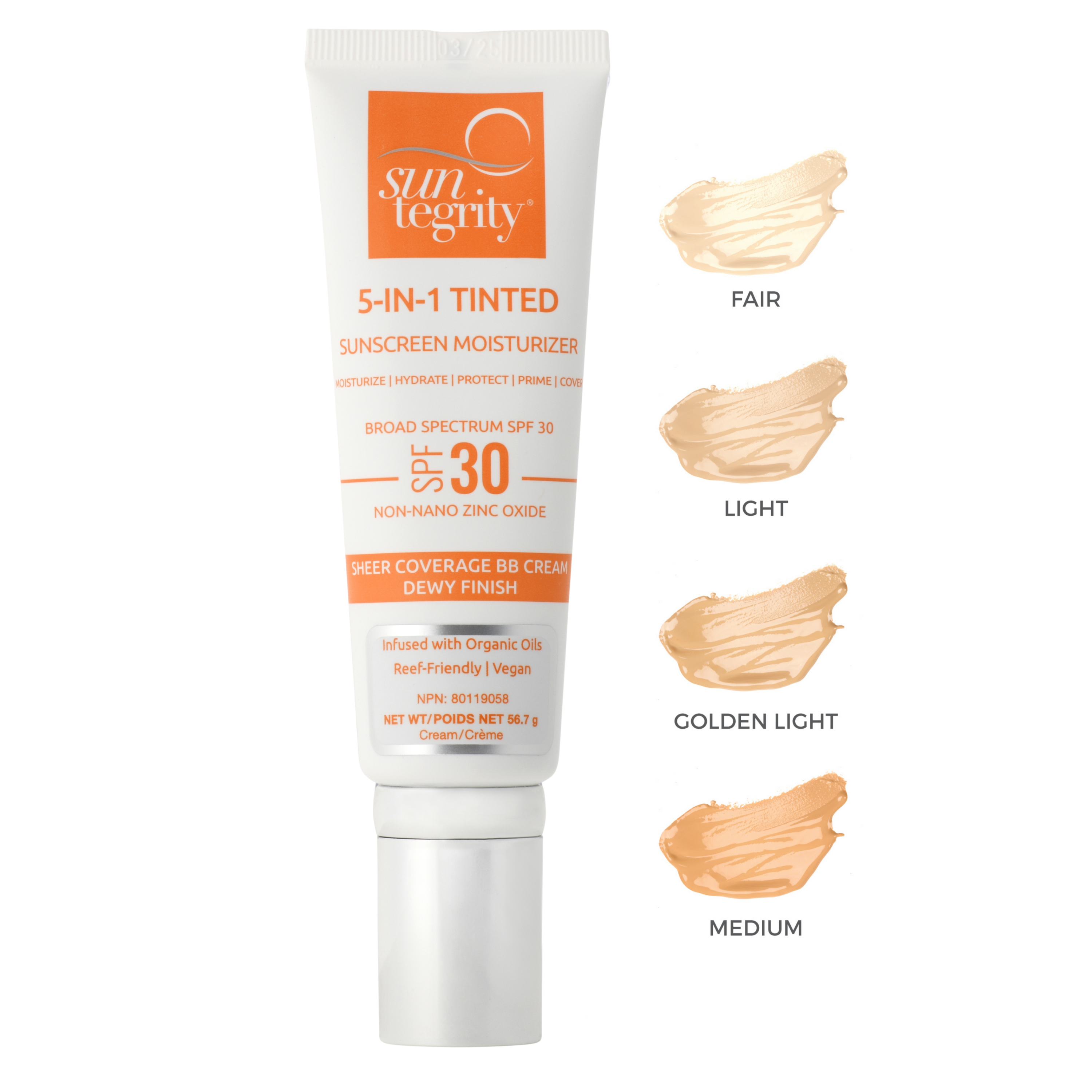 5 IN 1 Natural Moisturizing Face Sunscreen SPF 30 - Hydrating, Anti-Aging & Broad Spectrum Protection | Perfect for Daily Use, Outdoor Activities & Beach Days