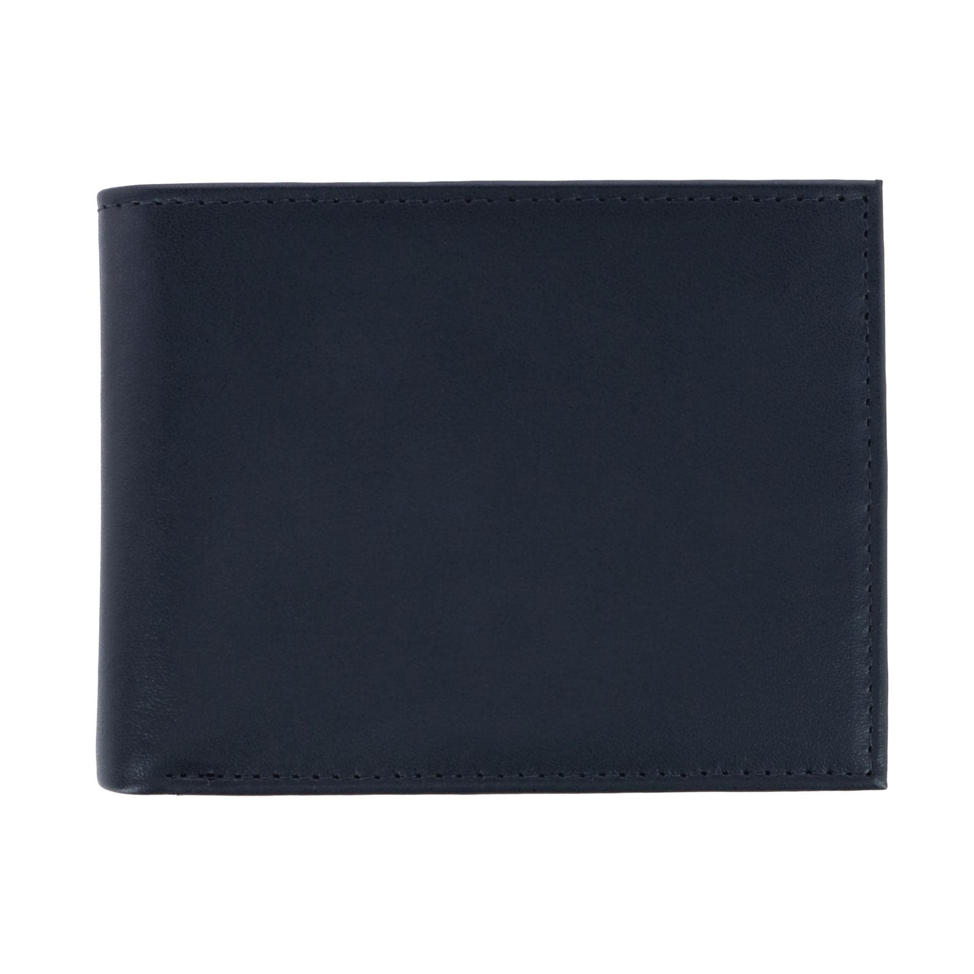 Trafalgar Men's Sergio Genuine Leather RFID Blocking Bi-Fold Wallet - Slim Passcase for Credit Cards & Cash - Perfect for Everyday Carry, Travel & Business