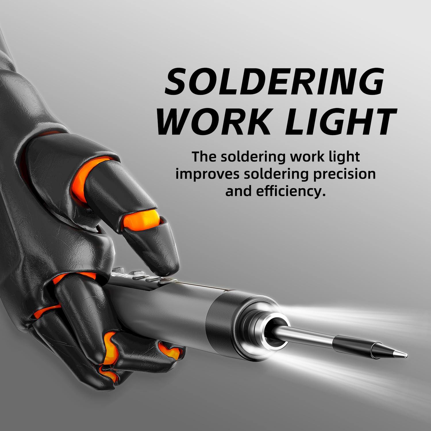 Cordless USB Rechargeable Soldering Iron Kit with Digital Display & Temperature Control - Includes Soldering Iron, Stand, Wire, Tin Absorber, Rosin & Storage Box - Perfect for DIY Electronics, Home Repairs & Hobby Projects