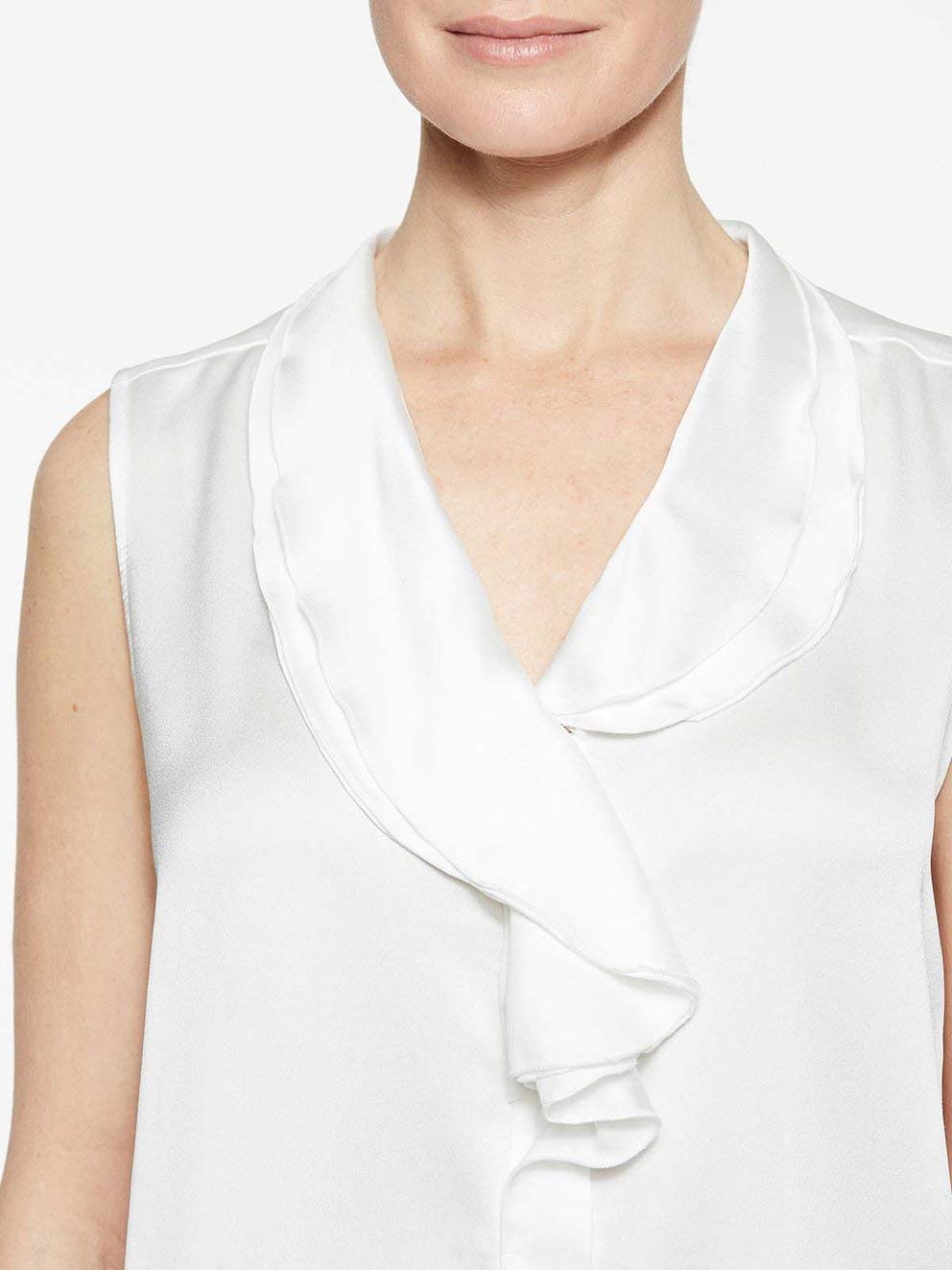 MISOOK Women's Sleeveless Blouse - Pullover Woven Tank Top, Machine Washable, Casual & Dressy Tops for Women & Teens | Perfect for Office, Summer Outfits & Layering