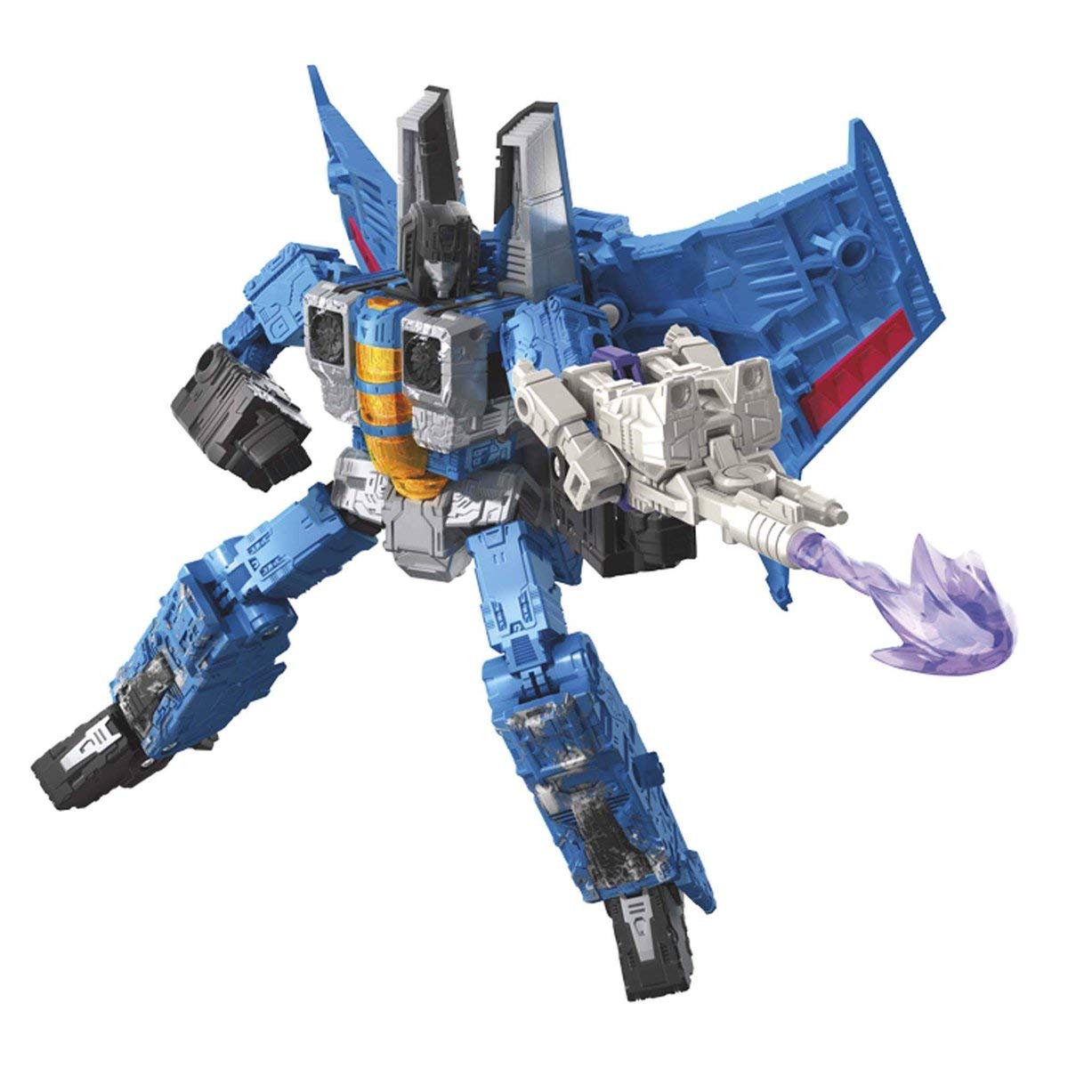 Transformers Generations War for Cybertron Voyager WFC-S39 Thundercracker 7-inch Action Figure - Siege Chapter - Collectible Toy for Adults & Kids Age 8+ - Perfect for Display, Play, and Gifting