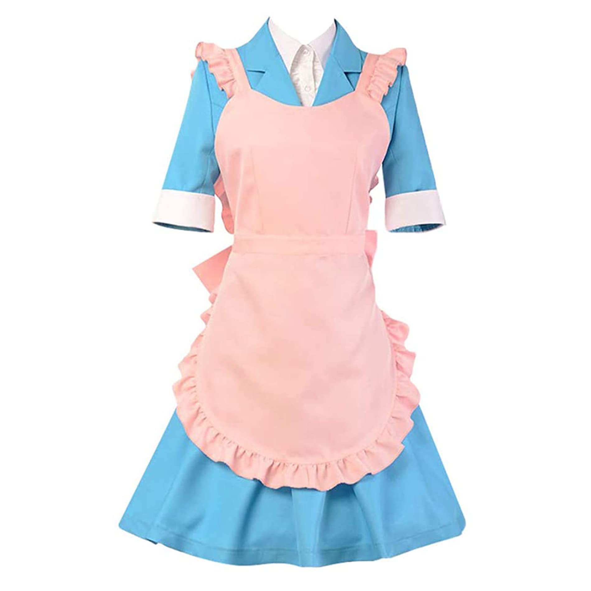 Anime Chisa Yukizome Cosplay Costume Maid Uniform for Halloween Party - Perfect for Cosplay Events, Halloween Parties, and Anime Conventions