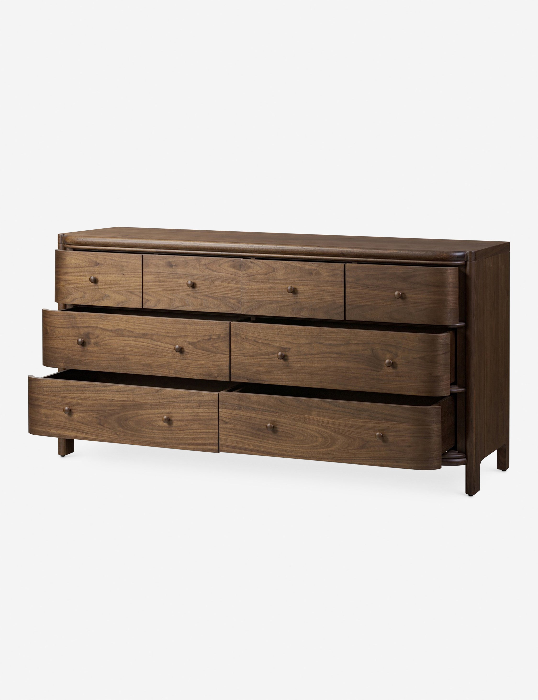 Amber Lewis x Four Hands Agatha 8-Drawer Dresser - Modern Wooden Chest of Drawers for Bedroom Storage & Organization - Perfect for Master Bedroom, Guest Room or Nursery