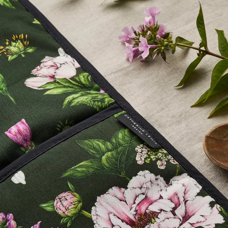 Heat-Resistant Summer Garden Oven Gloves - Extra Long BBQ & Kitchen Mittens for Grilling, Baking & Cooking - Perfect for Outdoor Picnics & Backyard Parties