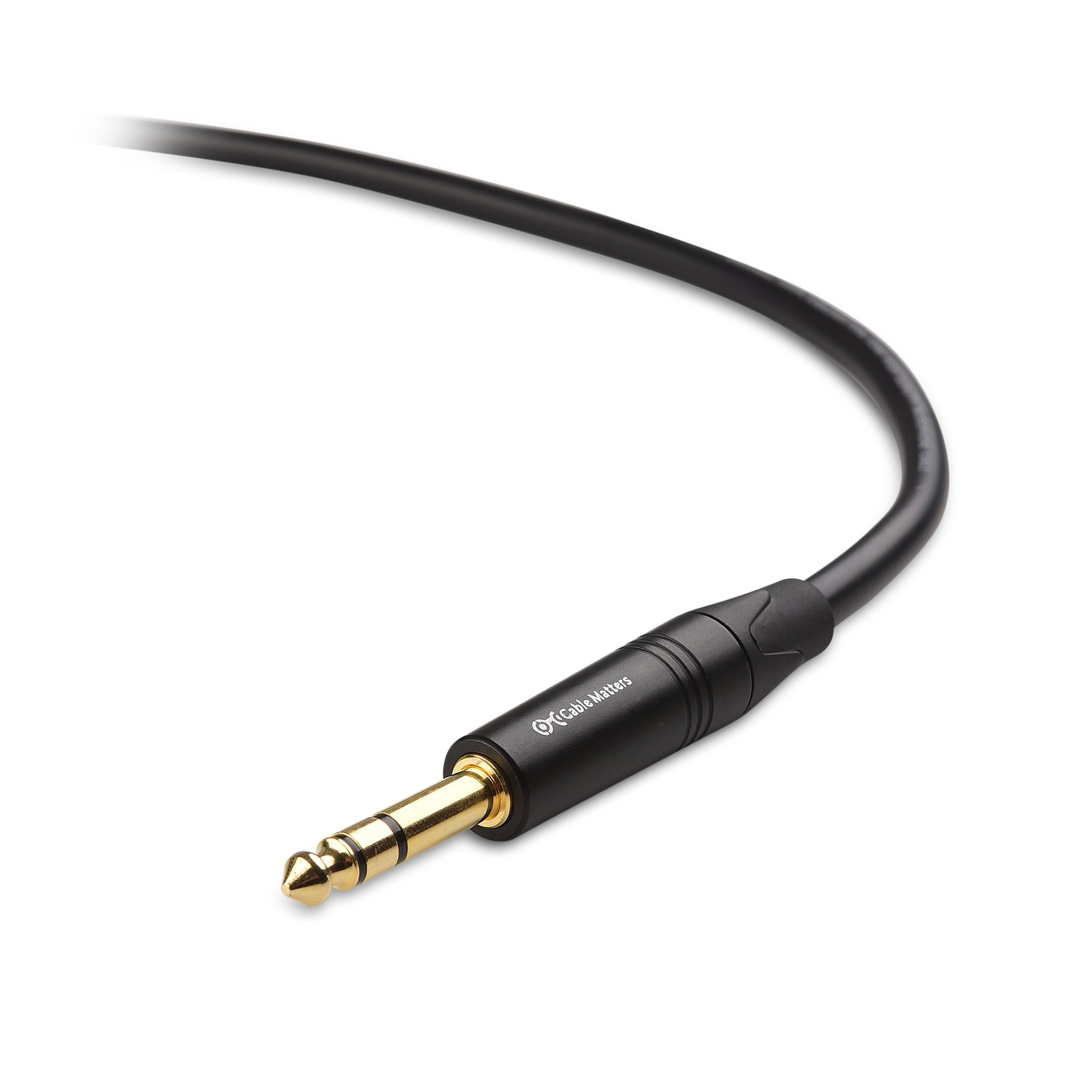 Cable Matters 6.35mm (1/4 Inch) TRS to XLR Cable - 10ft Male to Female Balanced Audio Cable for Professional Studio Equipment, PA Systems & Live Performances