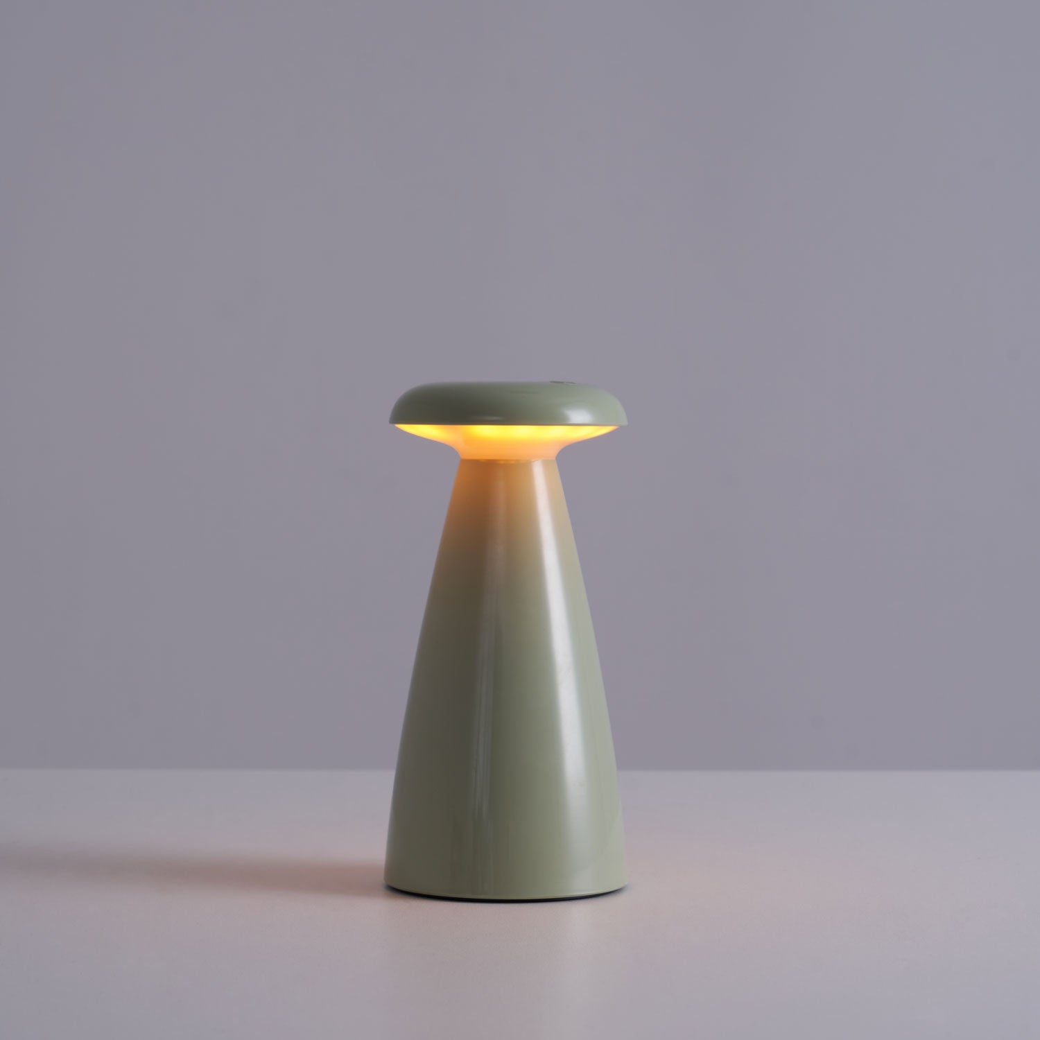 Noko Mushroom Rechargeable Table Lamp - USB-C LED Night Light for Bedroom, Nursery & Living Room - Dimmable Ambient Lighting for Reading & Relaxation