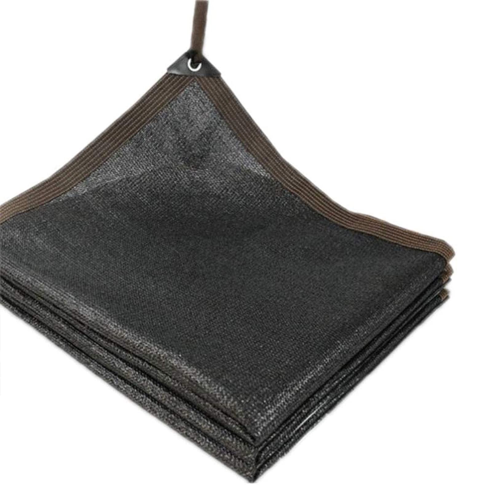 30x30 ft 70% Black Sunblock Shade Cloth with Grommets - UV Protection for Greenhouse, Plant Cover, Kennel, Pool, Pergola & Outdoor Shade Solutions | Perfect for Gardens, Patios and Swimming Pool Areas