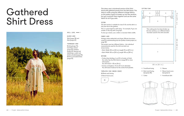 Zero Waste Sustainable Fashion Patterns by Birgitta Helmersson - Eco-Friendly Sewing Designs for DIY Clothing & Home Decor Projects