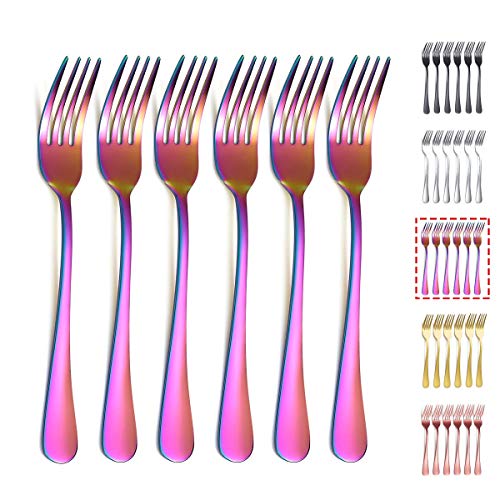 5. 6 pieces rainbow