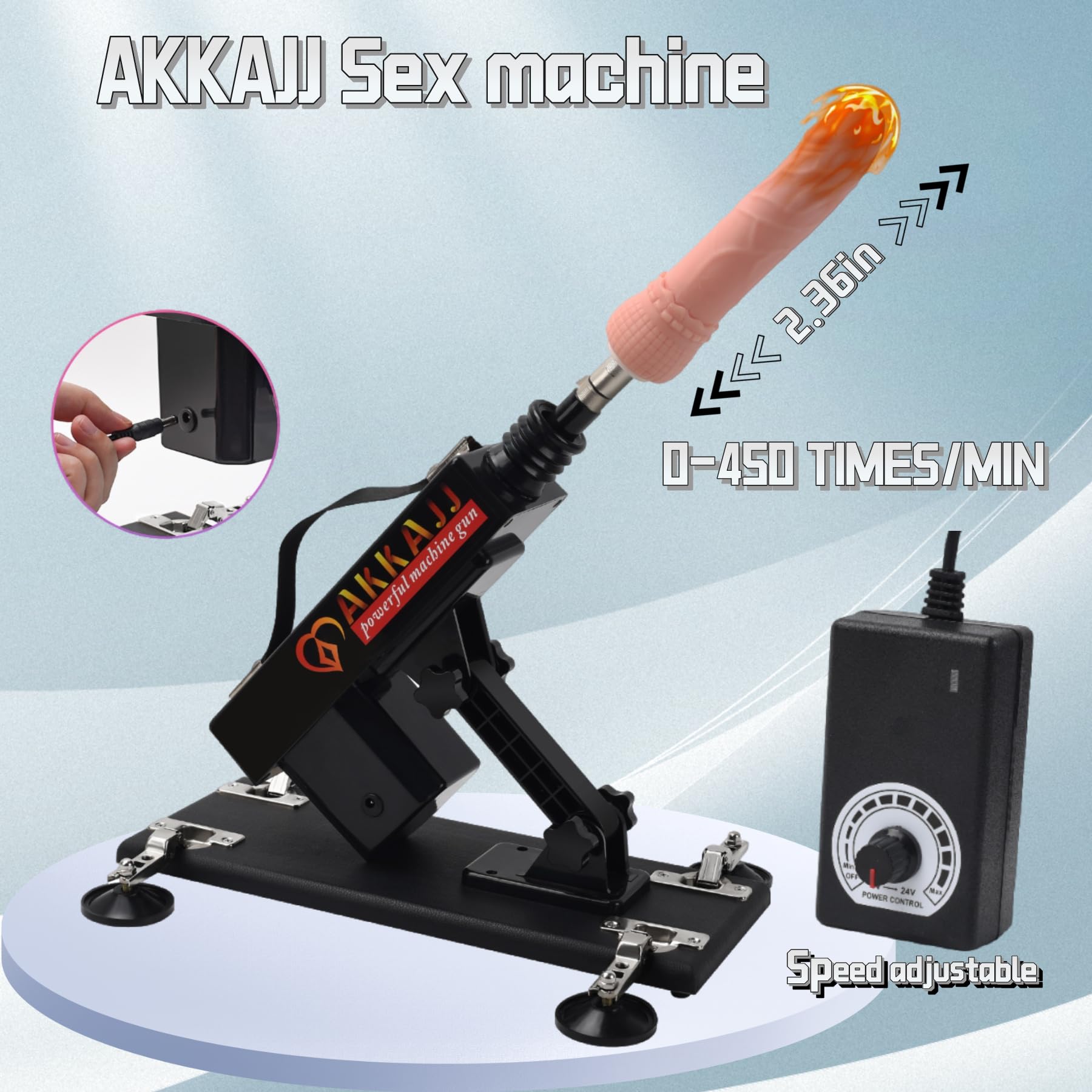 Automatic Thrusting Sex Machine for Men & Women - Hands-Free Adult Toy with Realistic Vagina & Multiple Speed Settings | Perfect for Solo Play, Couples, and BDSM Exploration