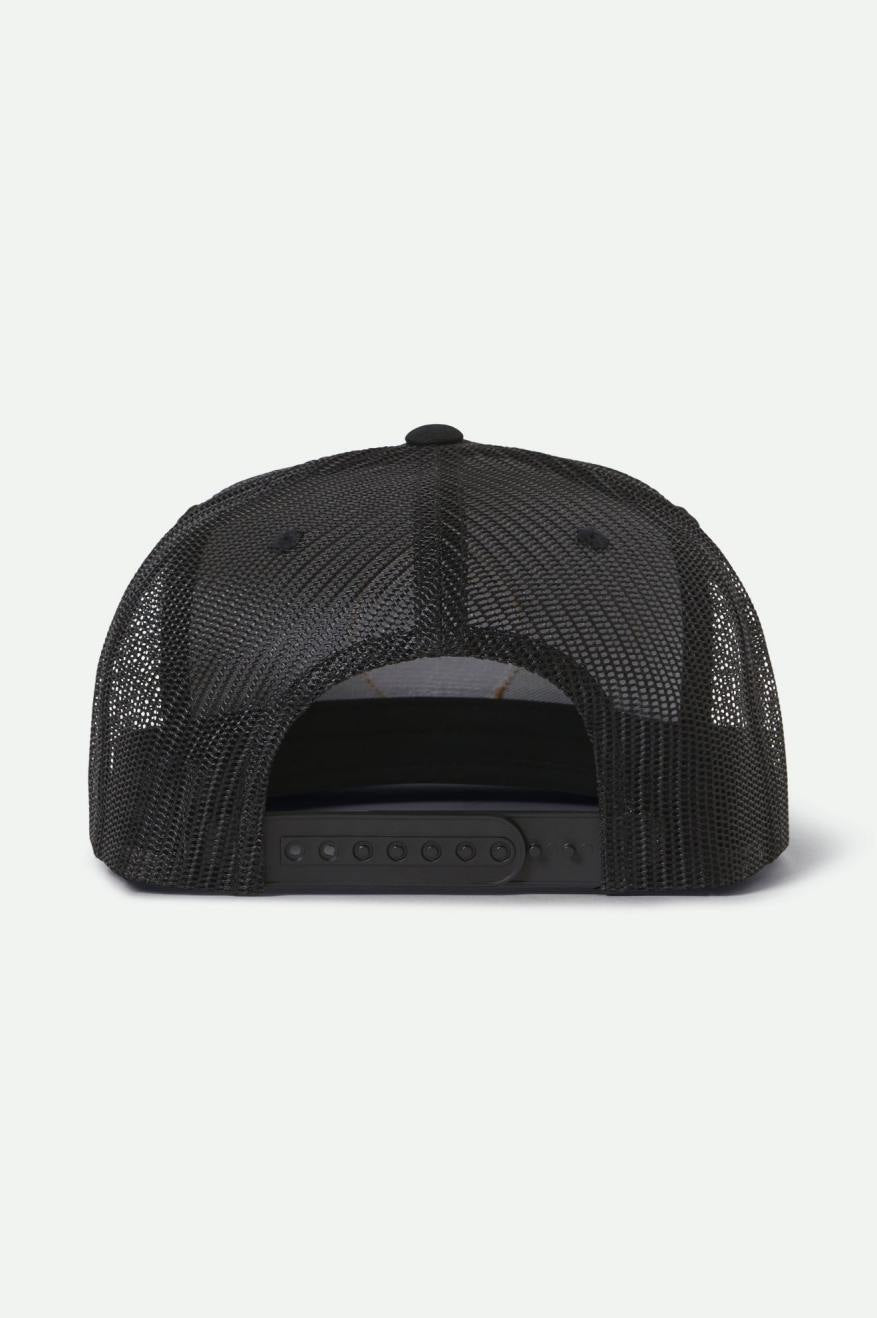 Oath Trucker Hat - Black/Black - Stylish Adjustable Baseball Cap for Men & Women - Perfect for Outdoor Activities, Sports, and Casual Wear