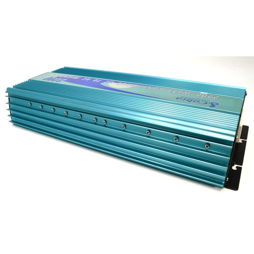 Refurbished COBRA MARINE CPI M2200 2200W Continuous Power Inverter - DC to AC Converter for Boats, RVs & Off-Grid Power - Perfect for Marine Electronics & Emergency Backup