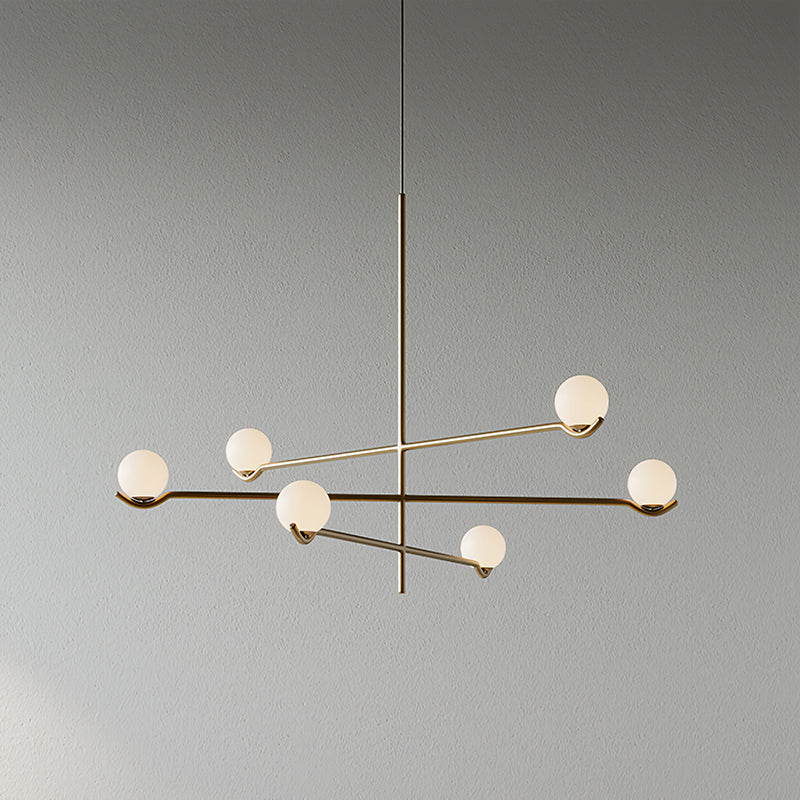 Elegant Doris Crystal Chandelier - Modern Ceiling Light Fixture for Dining Room, Living Room & Bedroom | Perfect for Home Decor & Wedding Events