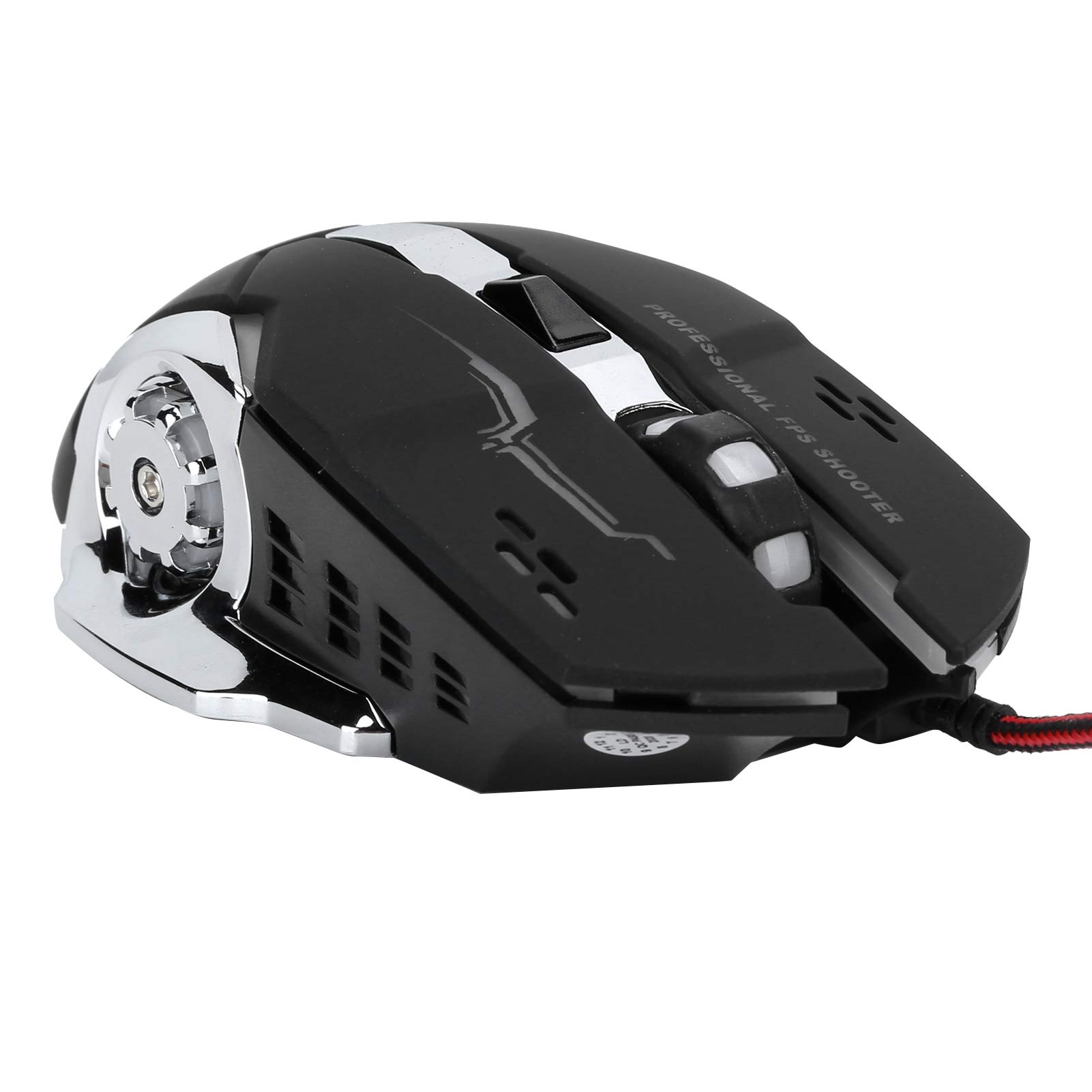 Silent USB Wired Mouse 3200 DPI for Gaming & Office Use