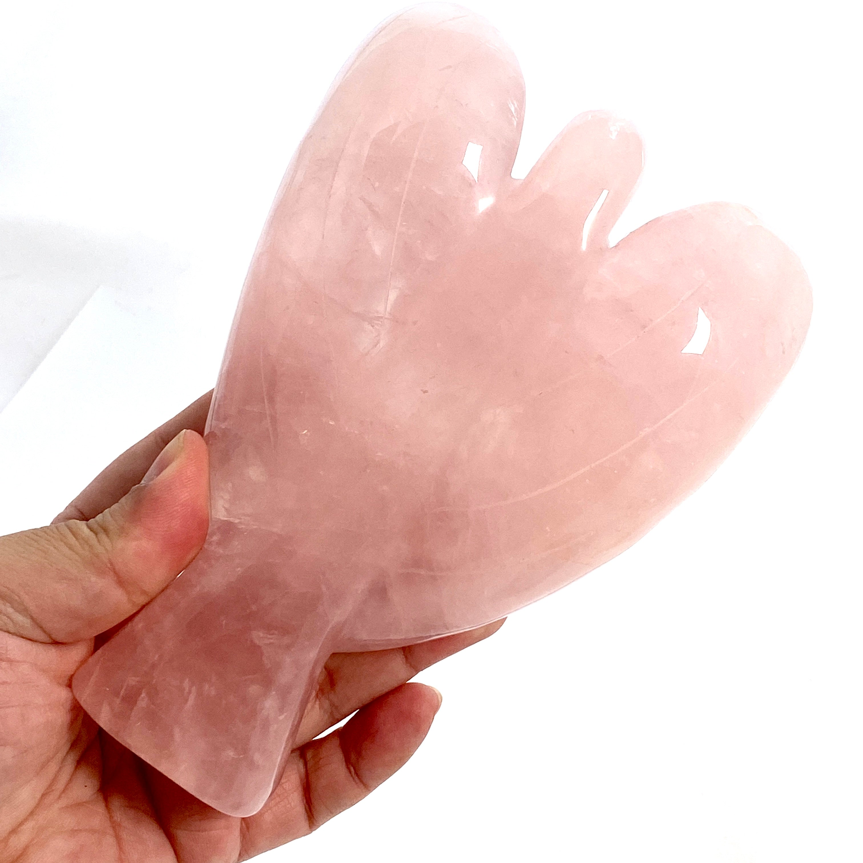 16cm Large Rose Quartz Angel Goddess Statue - Perfect for Home Decor, Meditation & Spiritual Healing Gifts