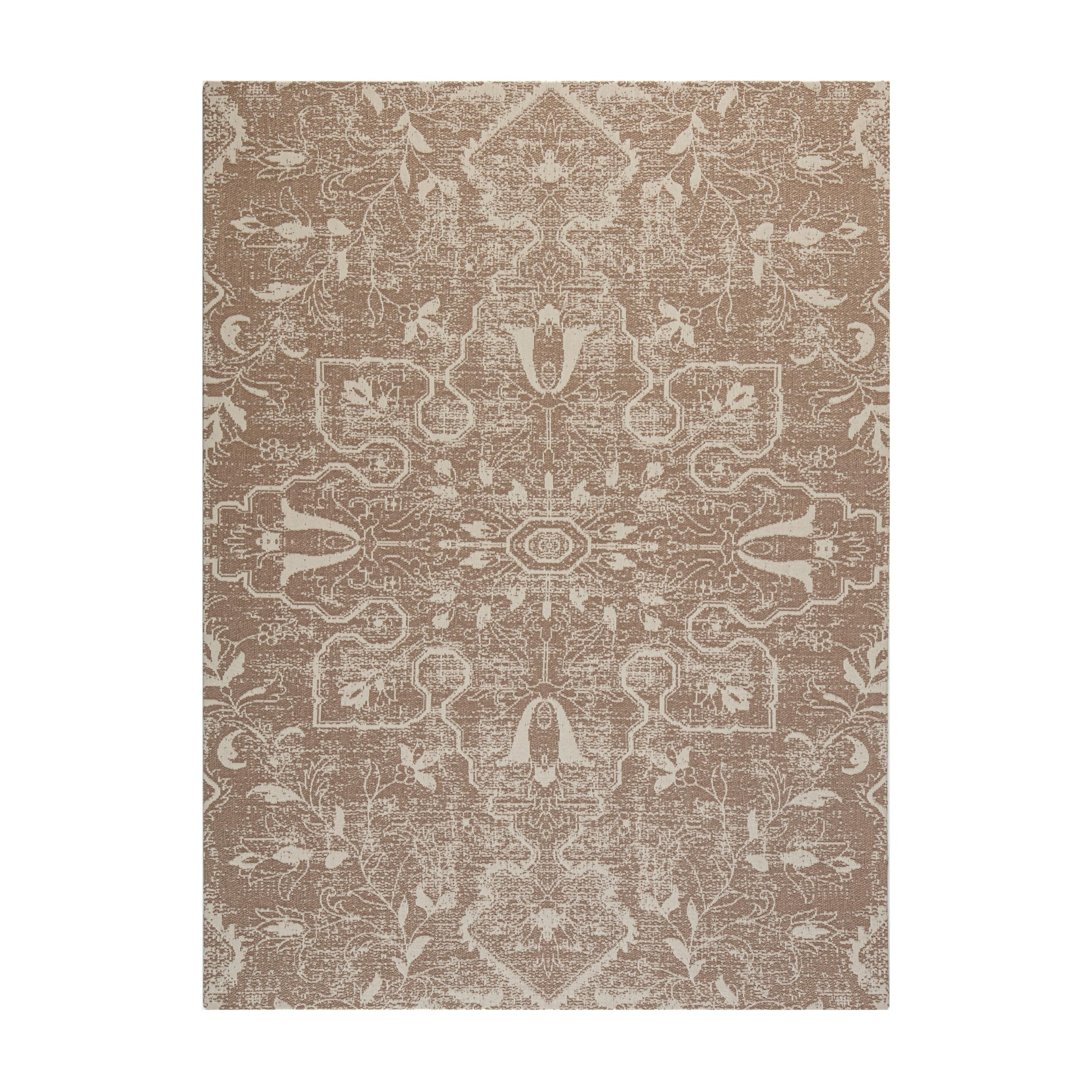 Premium Jacquard Woven Chair Mat with Anti-Slip Backing - 36
