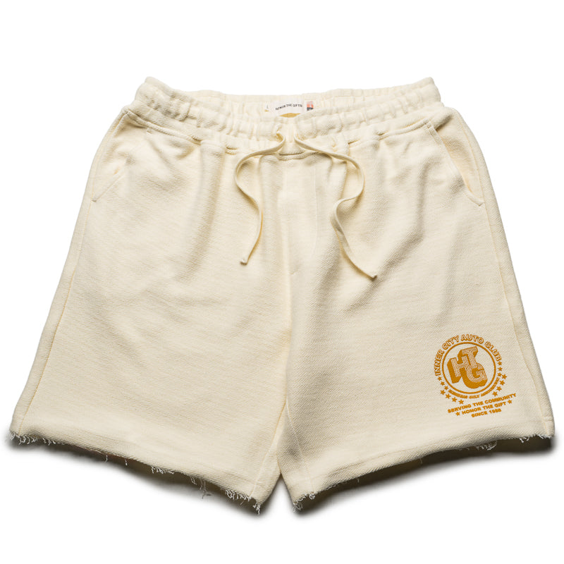 Honor The Gift Race Herringbone Shorts - White | Men's Athletic Running Shorts for Gym & Outdoor Workouts