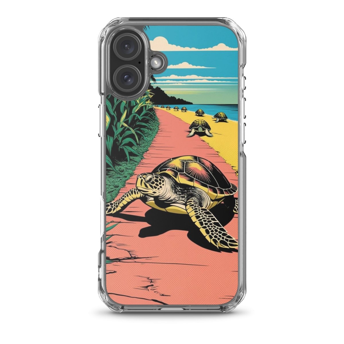 Turtle Path 'One Day at a Time' iPhone MagSafe Case - Durable Protective Cover for iPhone 12/13/14 Pro - Perfect for Daily Use, Work & Outdoor Activities