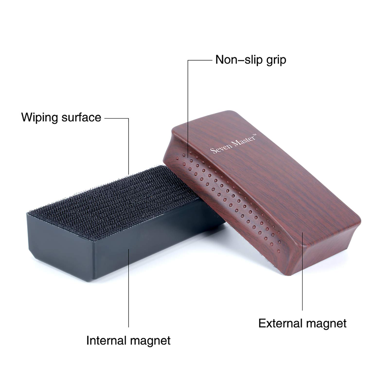 Strong Magnetic Aquarium Cleaner - Floating Scrubber & Algae Scraper Tool for Fish Tank (Medium Size) | Perfect for Glass/Acrylic Tanks, Home & Office Aquarium Maintenance