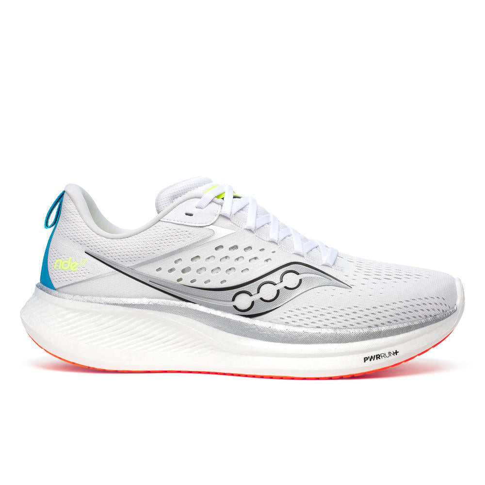 Men's Saucony Ride 17 Running Shoes - Lightweight Cushioned Sneakers for Men | Road Running, Jogging & Gym Workouts