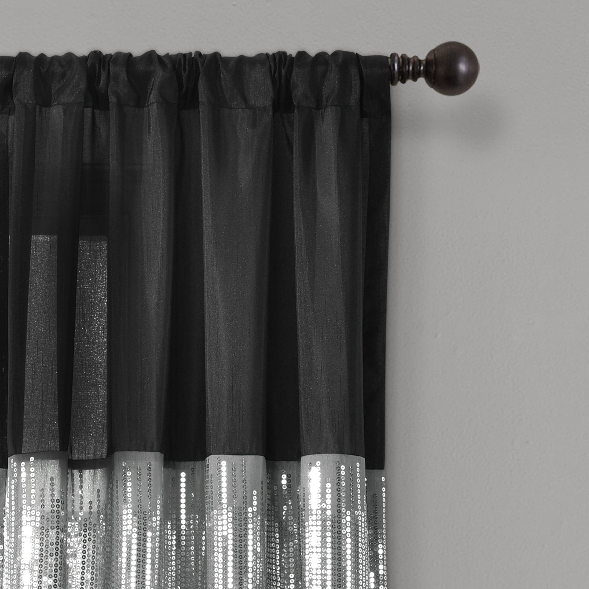 Starry Night Blackout Window Curtain Panel for Bedroom & Living Room - Galaxy Themed Room Darkening Drapes for Better Sleep & Home Decor