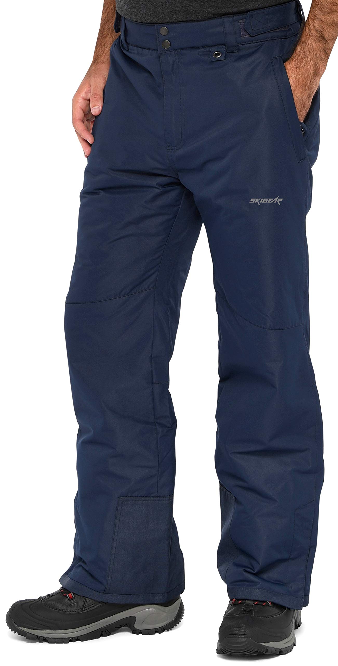 Men's Essential Snow Pants - Waterproof & Insulated Ski Pants for Winter Sports - Perfect for Skiing, Snowboarding & Cold Weather Outdoor Activities