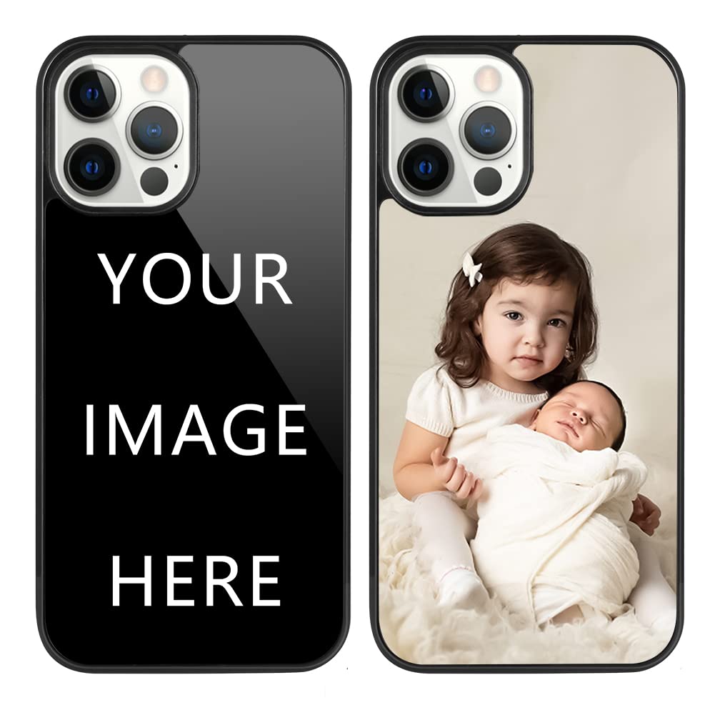 Custom iPhone 13 Pro Max Case - Personalized Photo Design, Non-Slip Shockproof Full Protection DIY Cover (For iPhone 13 Pro Max) - Perfect for Travel, Work & Everyday Use