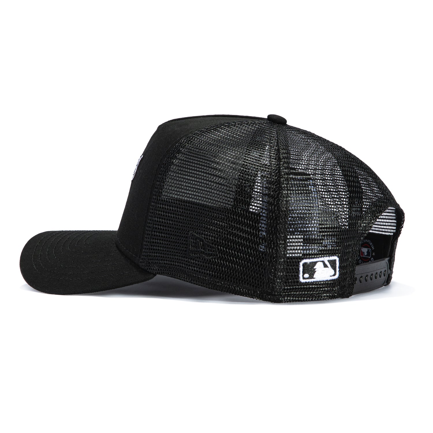 New Era 9Forty A-Frame Atlanta Braves 2025 All Star Game Patch Snapback Trucker Hat - Black | MLB Baseball Cap for Men & Women | Game Day, Casual Wear & Fan Collection