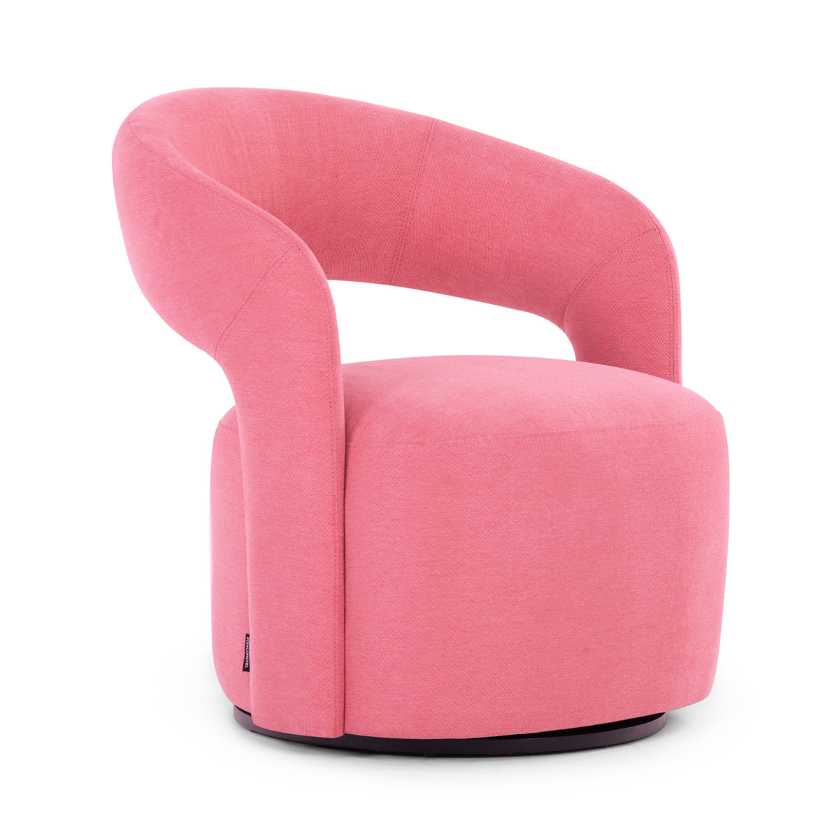 Stylish Judi Fabric Swivel Armchair - Modern Upholstered Accent Chair with 360° Rotation for Living Room, Bedroom or Office - Comfortable Lounge Seating for Home Decor
